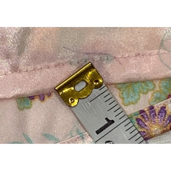 Oscar De La Renta baby Pink Label Floral Satin Pajama Set Size M feminine - Picture 8 of 8
